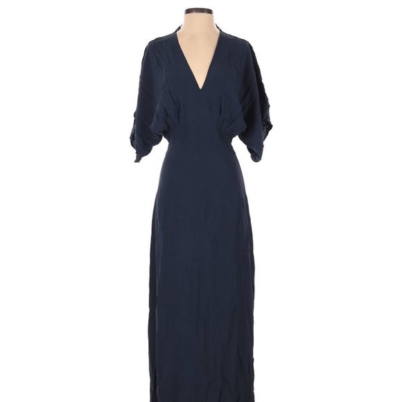 NEW Foxiedox Casual Blouson Style Maxi Dress Small - Picture 1 of 4